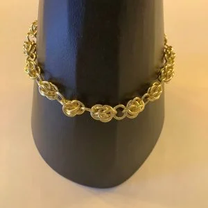 The Aurica - Bracelet in gold plated base
