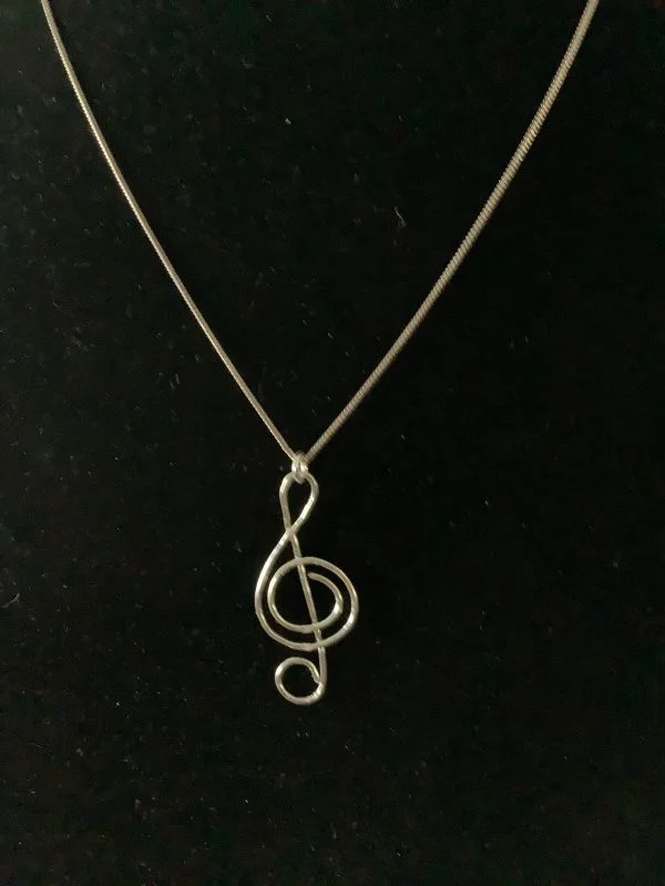 Treble Clef pendant